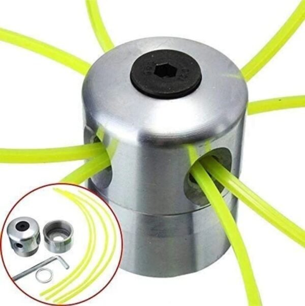 grass cutting mount with cutting blade